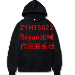 Herren Hoodies Senden Sie mir Ihre individuellen Bilder, bevor Sie 3D für Männer Kleidung DIY Custom Hoodie Sweatshirts Modejacken bestellen