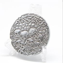 Arts and Crafts Skull Coin Commemorative Medal