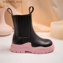 Boots Kids shoes Toddlers baby Designer Girls boys boot trainers Leather With Footwear designer sneakers youth enfant Children shoe winter Q240605
