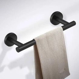 Shower Curtains Bathroom Single Hook Premium 304 Stainless Steel Organizer Set Towel Bar Roll Paper Holder Coat Hat For Modern