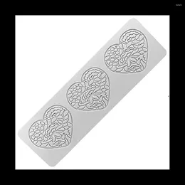 Baking Tools Fondant Lace Mold Candy Chocolate Sugar Cake Decorating Cupcake Top Mat Silicone Plate