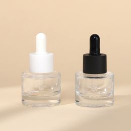 15ml Glass Dropper Bottle Jars Vials With Pipette For Cosmetic Perfume Essential Oil Bottles J239