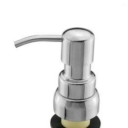 Liquid Soap Dispenser 304 Brushed Stainless Steel Kitchen Sink 17 OZ Bottle /3.15 Inch Threaded Tube Thick Deck Installation