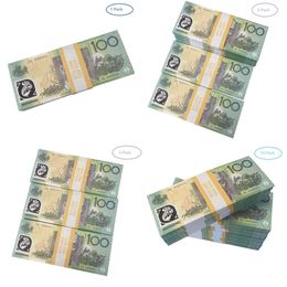 Prop Game Australian Dollar 5 10 20 50 100 AUD Banknotes Paper Copy Full Print Banknote Money Fake Money Movie Props2755EZPVJB6O