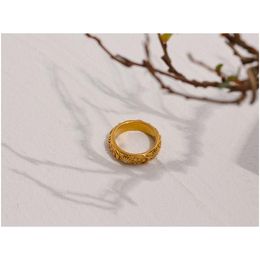 Band Rings Sun Star Moon Ring Stainless Steel Jewelry Stylish Metal Celestial Women Inoxidable Mujer Gift New Drop Delivery Dhjyf
