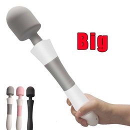 Huge Magic Wand Powerful Vibrators Women Big AV Stick Female Clitoris G Spot Body Massager Adult Vibrator Sex Toys For Woman