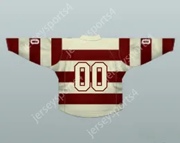 Custom HAILEYBURY COMETS NHA HOCKEY JERSEY Stitched S-M-L-XL-XXL-3XL-4XL-5XL-6XL