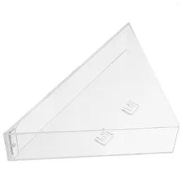 Frames Storage Box Display Case Triangle Container Signs Cabinet Holders Acrylic Clear