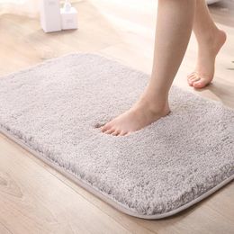 Bath Mats Bathroom Rug Mat Extra Soft And Absorbent Non-Slip Carpet Machine Wash Dry For Floor Tub Shower