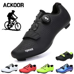 Road Bicycle Shoes Men Cycling Sneaker Mtb Clits Route Cleat Dirt Bike Speed Flat Sports Racing Women Spd Pedal Shoes 240605