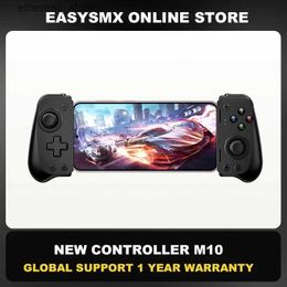 Game Controllers Joysticks EasySMX M10 Mobile Phone Controller Type C Cloud Gaming Controller for Android Phone/Xbox Game Pass/iPhone 15 Hall Effect Q240605