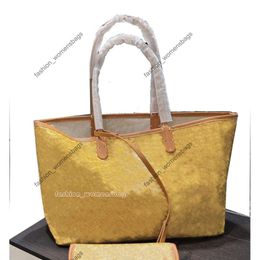 Luxurys woman 3a designer womens bag Leather Handbags Women Mini PM GM Leather 2pcs Shopping ladies Bags