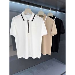 Italienisch Loro * P noyou Pianya Business Casual Kurzärmeler LP -Männer Paul Polo Sommer Top E1AD7E