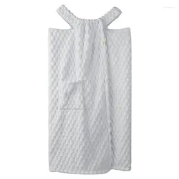 Towel 90 130cm Wearable Soft Bath Towels Polyester Women's Skirt Absorbent Shower Bathroom Coral Fleece