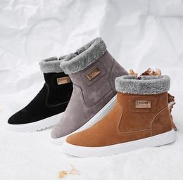 Boots Ankle Men Warm Men039s Shoes Winter Snow Plush Man Sneakers High Quality Anti Slip Booties Male Botas Hombre4101226