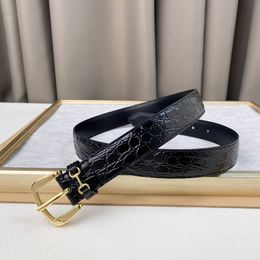Ladies Luxury Belt Genuine Leather Belt Designer Letter Womens Belts 3.0cm Width Fashion Waistband with retail box
