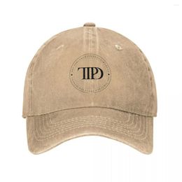 Ball Caps The Tortured Poets DepartmentPD CLUB Unisex Style Baseball Distressed Washed Hat Vintage Outdoor Workouts Sun Cap