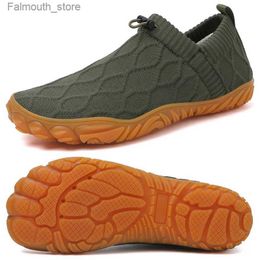 Hiking Shoes Waterproof barefoot hiking Men shoes Breathable Women Sneakers Non-slip Wear-resistant Couple Outdoor Work Walking Q240605