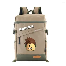 Backpack 3 Colors Available Fashion Teens Waterproof High Capacity Men And Women School Bag Cartoon Mochila