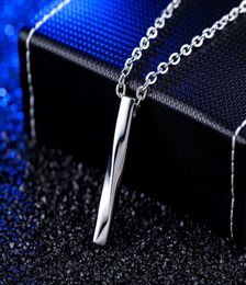 ed Titanium Steel Mens Pendant Necklaces Stainless Steel Chain Designer Necklace Jewellery Hip Hop Jewellery Gift5245456