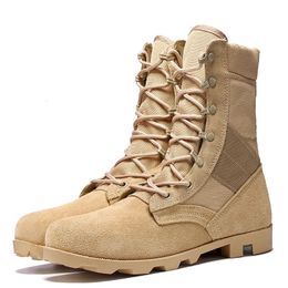 Tactical military boots special forces desert combat army boots outdoor hiking boots ankle shoes work safety shoe 240605