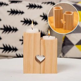 Candle Holders Christmas Party Decoration Holder Table Romantic Home Decor Dinner Cylindrical Candlestick