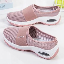 Casual Shoes Plus Size Summer Breathable Mesh Women's Fashion Trend Home Sneakers Women 2024