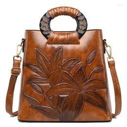 Evening Bags Floral Luxury Handbags High Quality Women Handbag Designer Fashion Ladies PU Leather Crossbody Shoulder