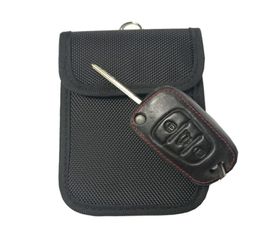 RFID Key Fob Protector PouchOxford Cloth Faraday bag AntiTheft Blocking EMF Cage for Keyless Car Keys9551632