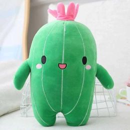 Plush Pillows Cushions Cactus Plush Toy High Quality Strong Flexibility Washable Kids Boy Girl Gift Room Decor Cactus Stuffed Doll for Student