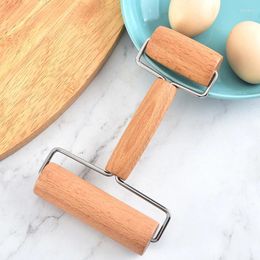 Baking Tools Double-ended Wooden Flour Stick Kitchen Rolling Pin Tool Roller Rod
