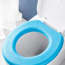 Toilet Seat Covers Washable Sticker Foam Cover Waterproof Silicone Bathroom Closestool Mat Pad Cushion Four Seasons Household