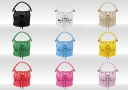 The Bucket Bags Designers Handbags Crossbody Tote Bag Luxurys Women Small Handbag PU Leather Shoulder Purse Fashion Drawstring Poc8552794