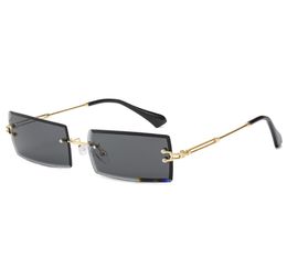 Top Quality 2020 Cool Ultralight Conjoined Mens Womens Luxury Designer Sunglasses Popular Rectangular Sunglasses 100 UV Protectio4458948