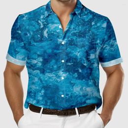 Men's Casual Shirts Print On Demand Custom Men Shirt Clothing Traditional Pattern Oversized