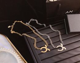 Fashion Style Pendant Necklace Luxury Designer Jewelry Selected Women039s Gift Gold Plated Silver Plated Young People Love Smal5804171