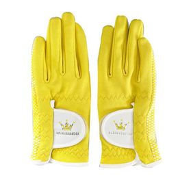 Five Fingers Gloves Summer womens golf gloves breathable non slip elastic for both hands very comfortable Y240603P02C