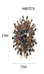 Jewellery Accessories Fashion JewelryBrooches CINDY XIANG 2 Colours Choose Rhinestone Vintage Flower Brooches For Women Coat Elegant 2571188