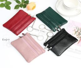 PU Leather Small Women Coin Purses Mini Change Purses Pink Wallet Female Money Bag Key Coin Pouch Card Holder7934580