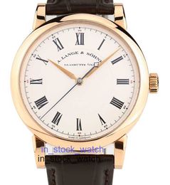Alengey watch luxury designerMissing 18K rose gold manual mechanical mens watch 232 032EI