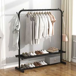 Bath Hangers Clothing Rack Coats Page Wearing for Clothes Coat Shelves Home Furniture Wardrobe Stand Childrens Room Rack Wall Clothes HangerL406