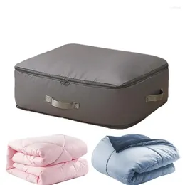Storage Bags Compression Packaging Cube Foldable Comforter Bag Clothes Moving Reusable Space Saver For