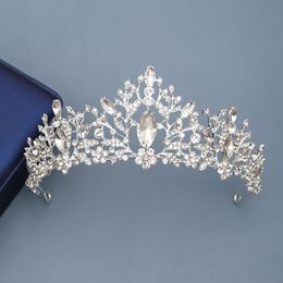 Wedding Accessories Headpieces Hair Jewellery Bridal Hair Accessories Women Baroque Crown Crystal Bride Party Crowns