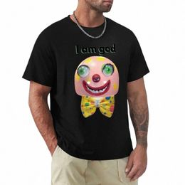 mr Blobby Is God T-Shirt graphics vintage clothes mens big and tall t shirts A6MS#