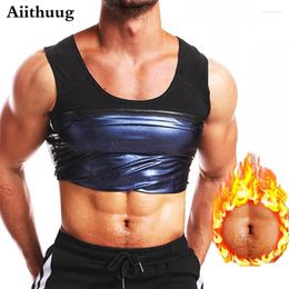 Men's Body Shapers Vest Men Heat Trapping Pullover Sweat Enhancing Sweating Sauna Shaper Waist Trainer