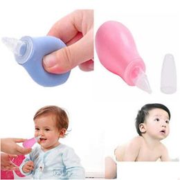 Nasal Aspirators Newborn Sile Childrens Safety Nose Cleaner Manual Nostril Vacuum Suction Soft Absorber Baby Care Accessories Drop Del Otoif
