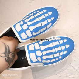 Amirirs Mens Track New Luxury Fashions Designer Designer Coney Conteeker Casual Designer Shoes ~ Mens Bone Trainers