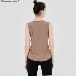 Vest T Yoga Shirt Solid Colours Cross Back Women Fashion Outdoor Yoga Tanks Sports Running Gym Tops Clothes