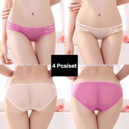 Women's Panties Sexy Thong Sports Comfortable Briefs String Female Lingerie Simple Cotton Women Underwear Cute Lace Seamless