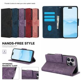 S24 Ultra Flower Butterfly Leather Wallet Cases For Samsung S23 FE Plus A05 A05S A55 A35 A25 A15 A54 A34 A24 A14 Star Moon Flip Cover Holder ID Card Slot PU Pouch Strap